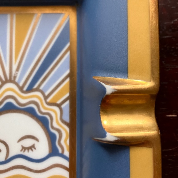 VINTAGE HERMÈS PARIS SUN&MOON Ashtray/Change Tray - Picture 4 of 14